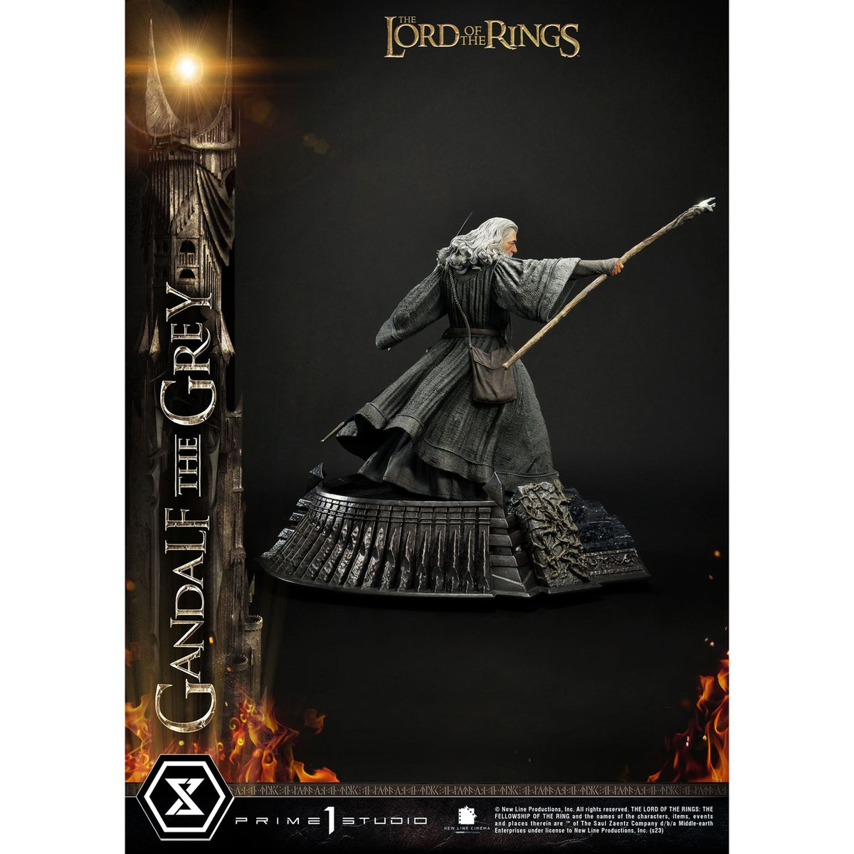 Zdjęcie produktu Władca Pierścieni – Figurka Gandalf Szary 1:4
