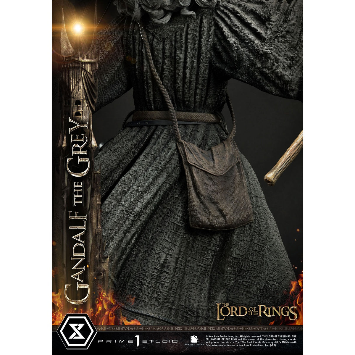 Zdjęcie produktu Władca Pierścieni – Figurka Gandalf Szary 1:4