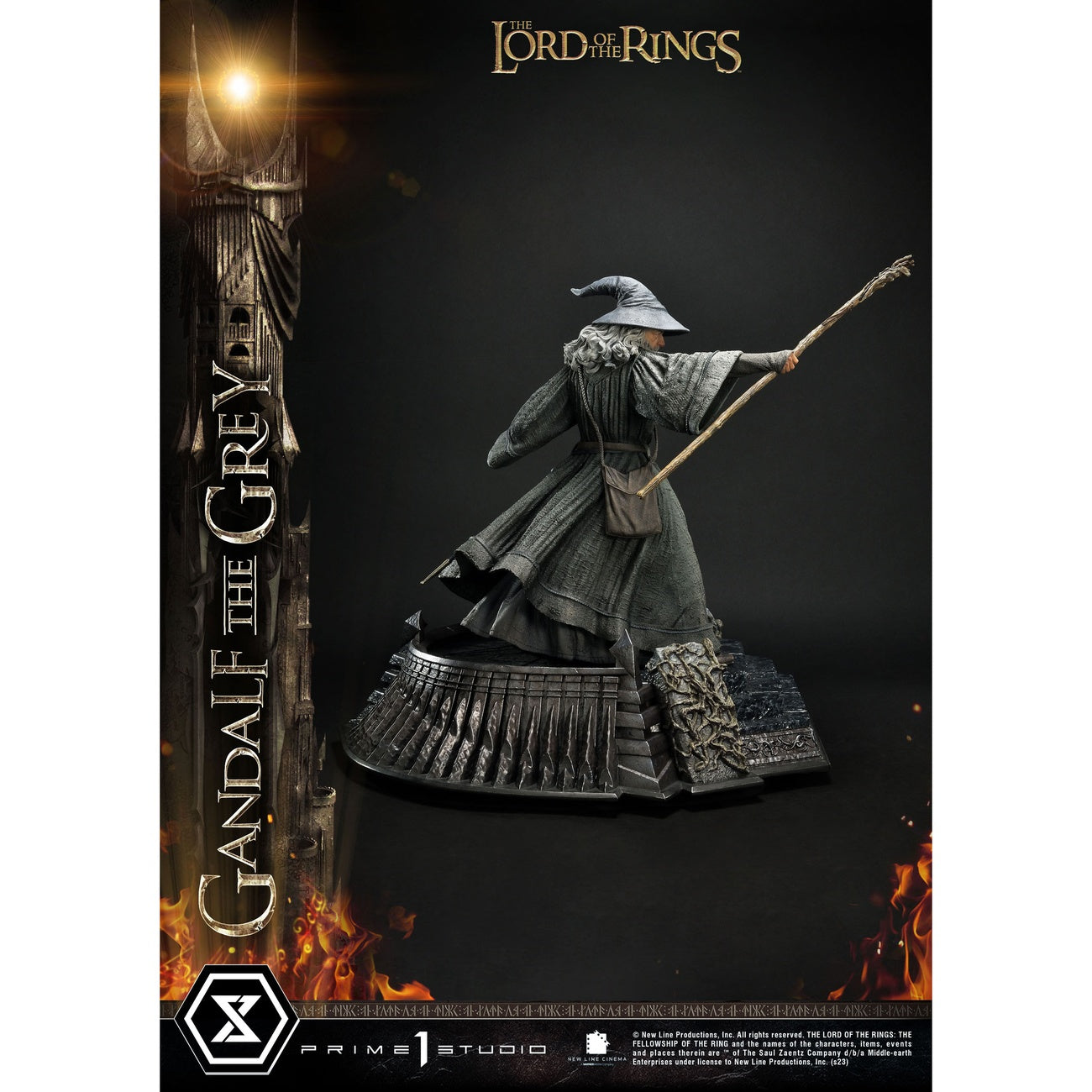 Zdjęcie produktu Władca Pierścieni – Figurka Gandalf Szary 1:4