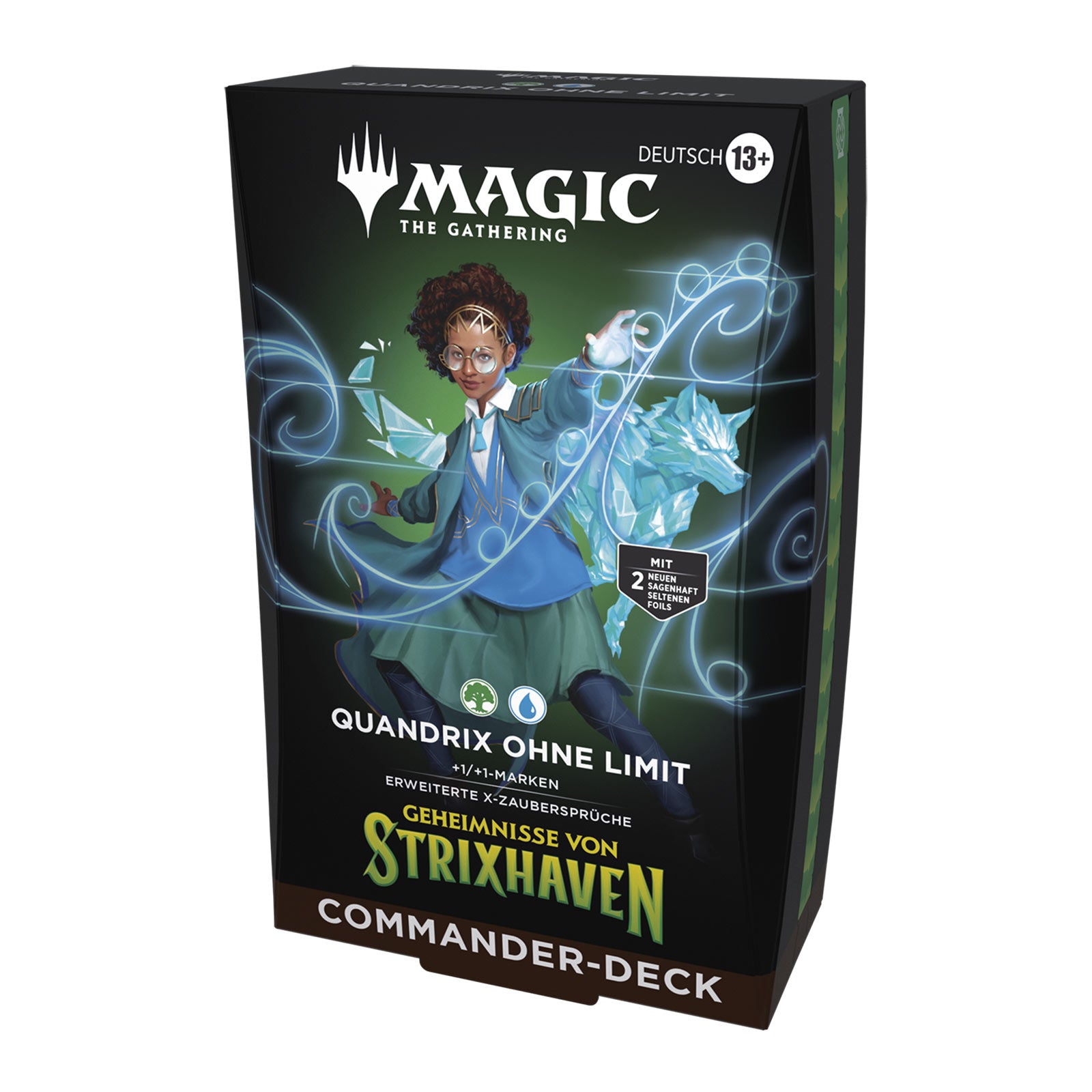 Product image Strixhaven: School of Mages Quandrix Quantum Quandaries Commander Deck German Version - Magic: The Gathering