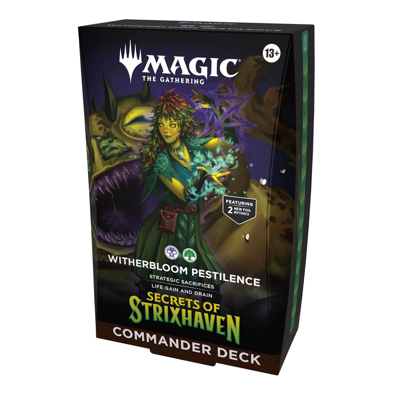 Product image Secret of Strixhaven Witherbloom Pestilence Commander Deck English Version - Magic The Gathering