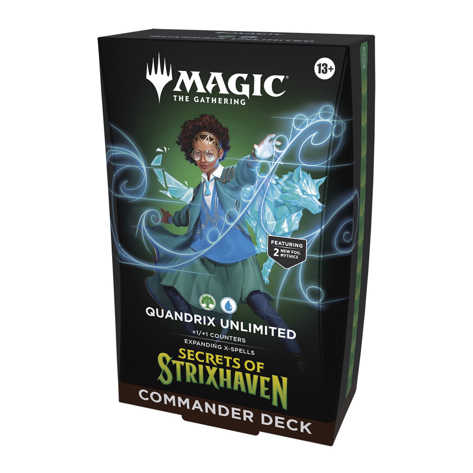 Zdjęcie produktu Secret of Strixhaven Quandrix Unlimited Commander Deck wersja angielska - Magic: The Gathering