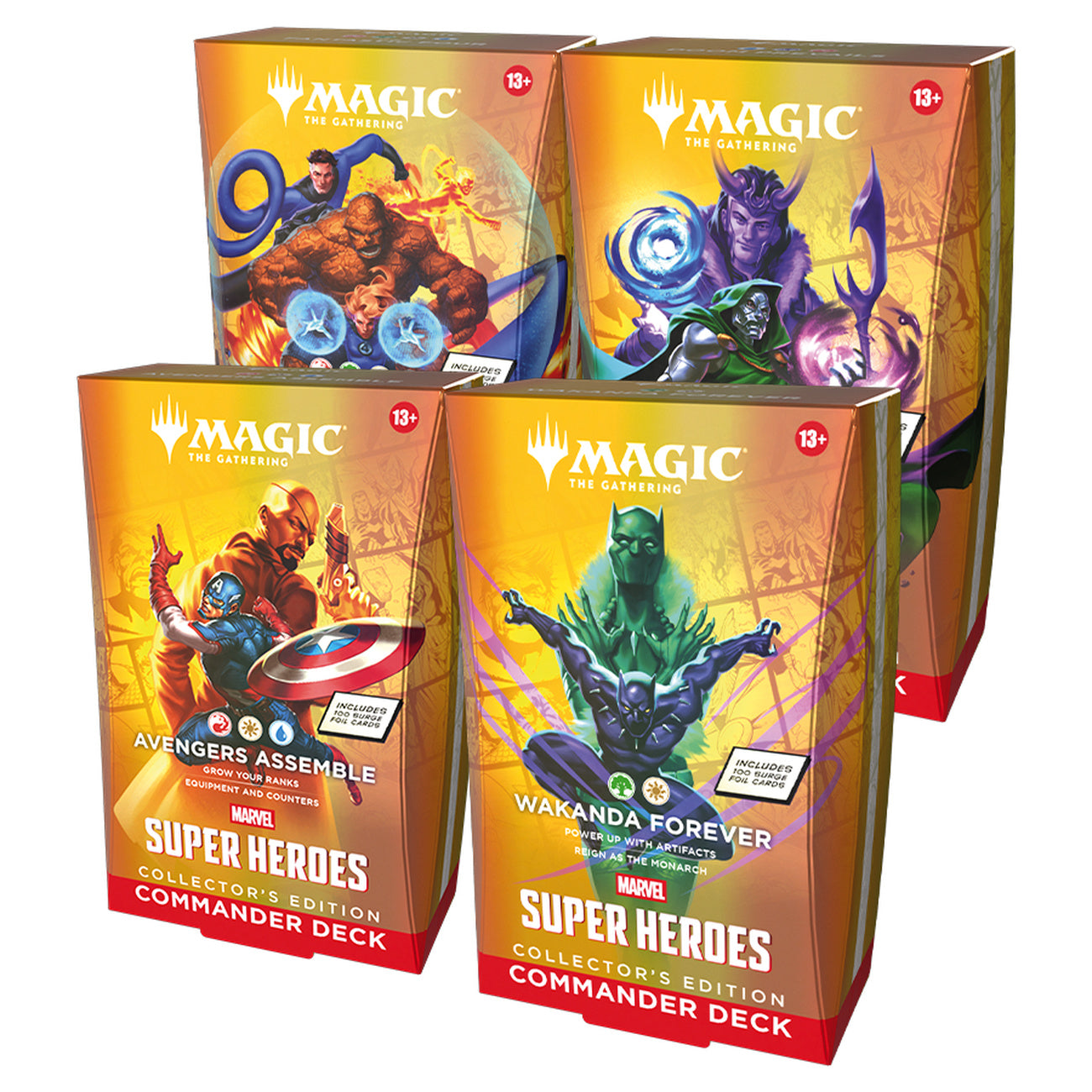 Zdjęcie produktu Marvel Super Heroes Commander Decks Collector's Edition wersja angielska - Magic: The Gathering