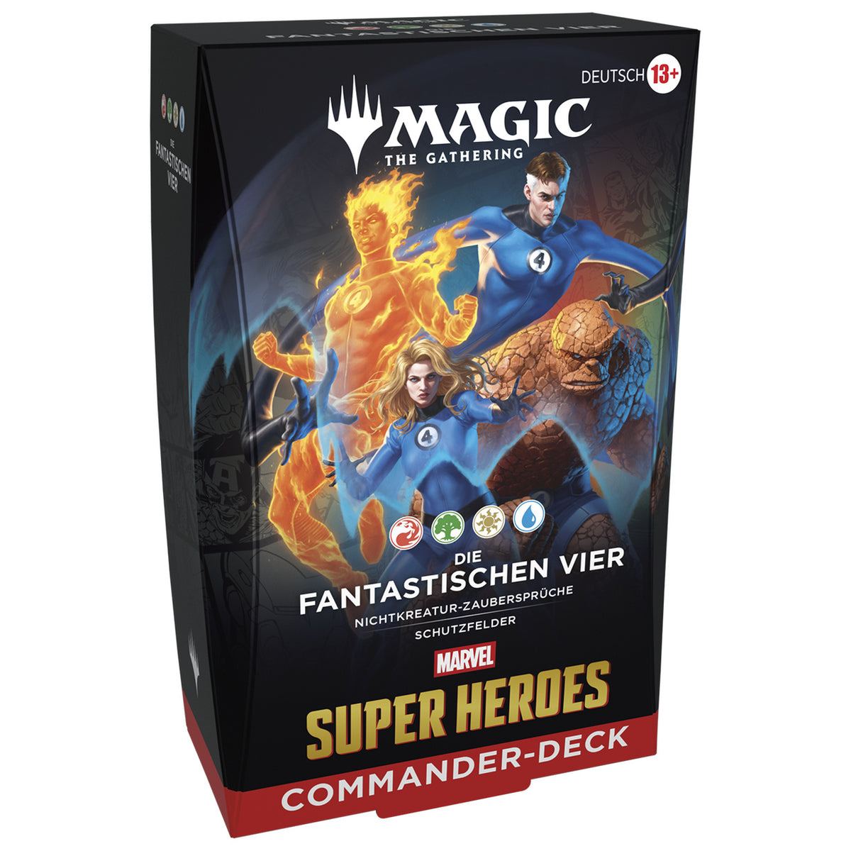 Zdjęcie produktu Marvel Super Heroes Fantastyczna Czwórka Talia Commander wersja niemiecka - Magic The Gathering