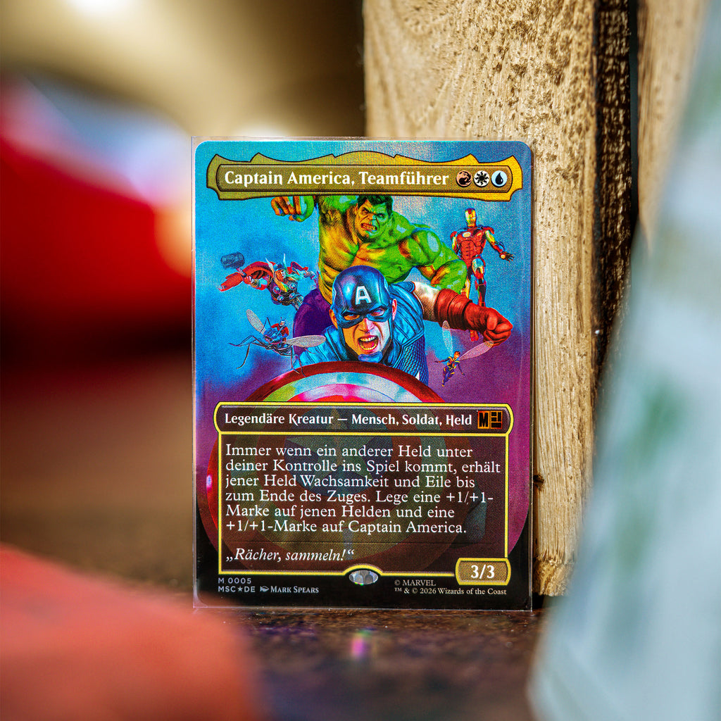 Zdjęcie produktu Marvel Super Heroes Avengers Talia Commander wersja niemiecka - Magic The Gathering