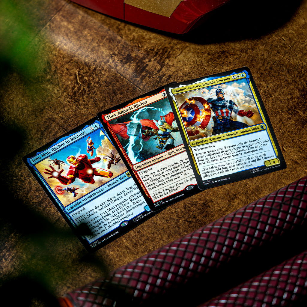 Zdjęcie produktu Marvel Super Heroes Avengers Talia Commander wersja niemiecka - Magic The Gathering