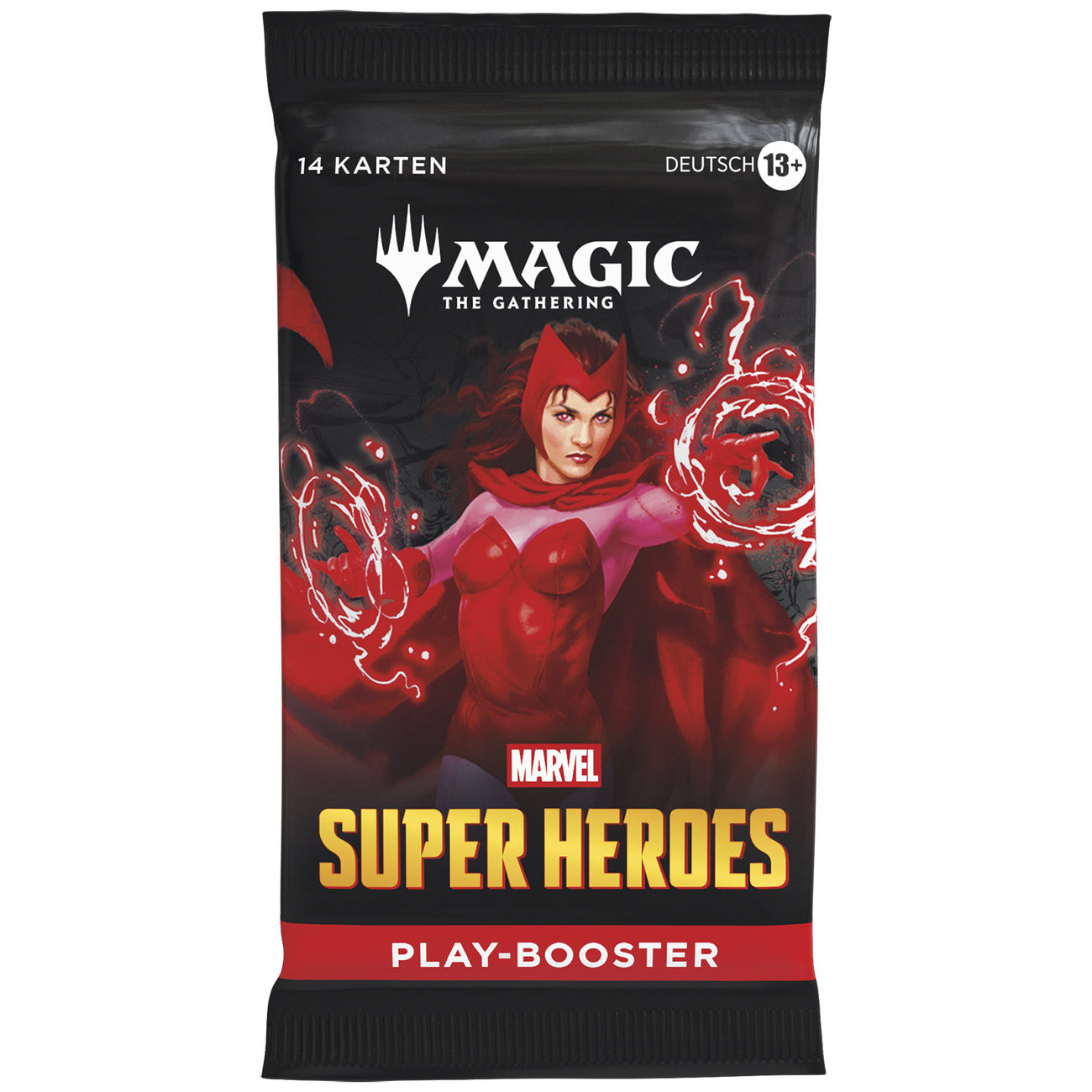 Zdjęcie produktu Marvel Super Heroes Play Booster, wersja niemiecka – Magic: The Gathering