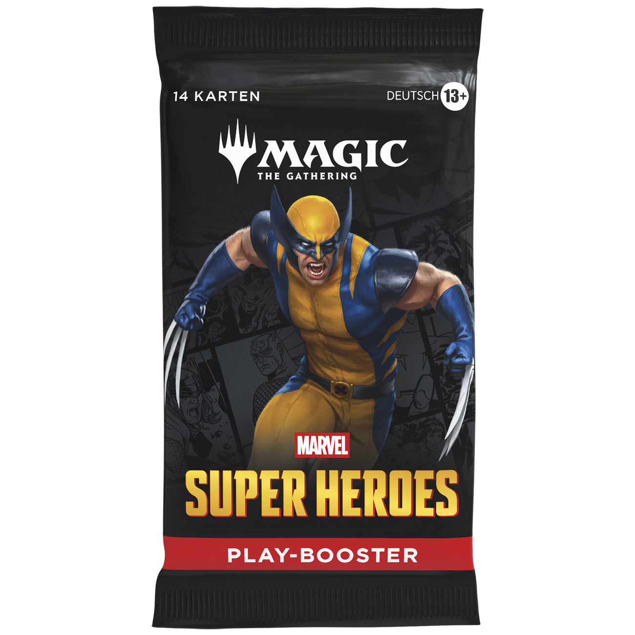 Zdjęcie produktu Marvel Super Heroes Play Booster, wersja niemiecka – Magic: The Gathering