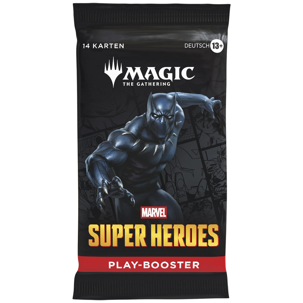 Zdjęcie produktu Marvel Super Heroes Play Booster, wersja niemiecka – Magic: The Gathering