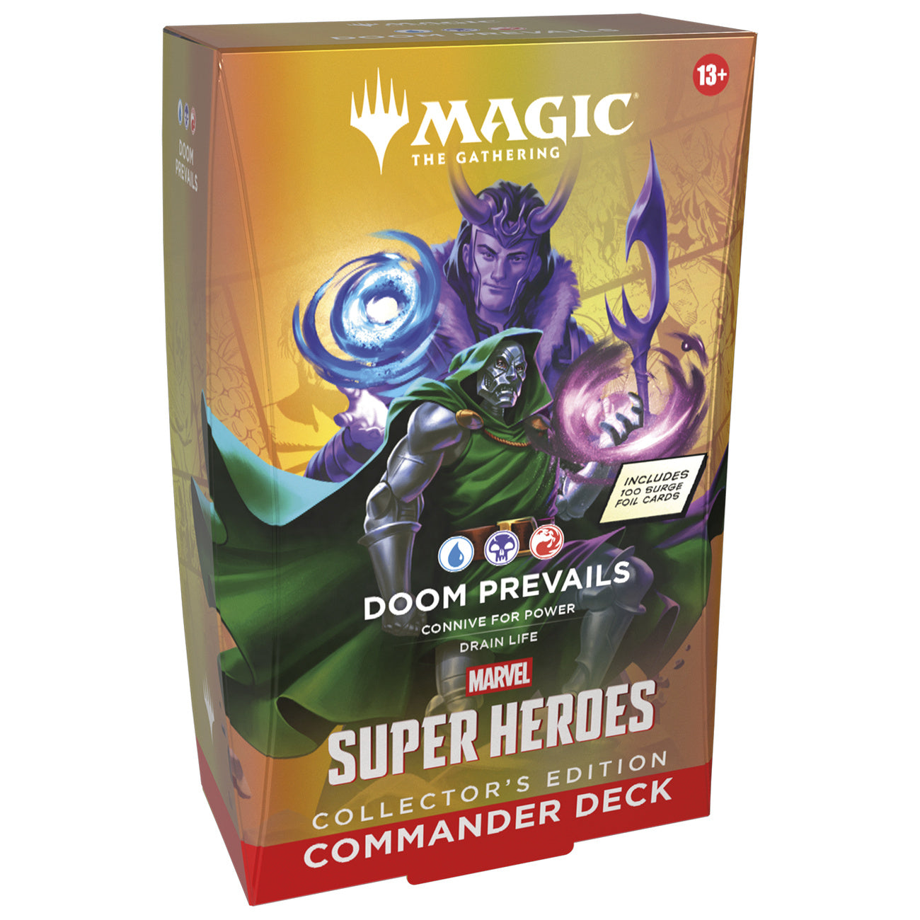 Zdjęcie produktu Marvel Super Heroes Doom Prevails Commander Deck Collector's Edition - Magic: The Gathering