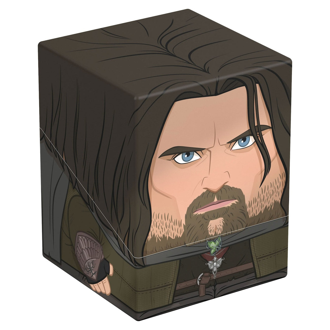 Zdjęcie produktu Pudełko na karty kolekcjonerskie Aragorn Ultimate Guard – Władca Pierścieni