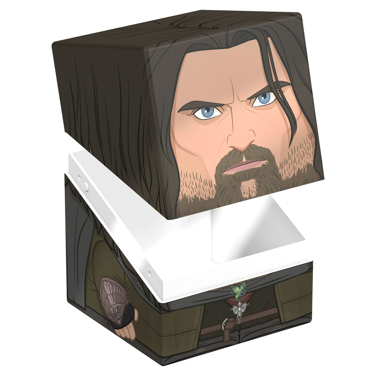 Zdjęcie produktu Pudełko na karty kolekcjonerskie Aragorn Ultimate Guard – Władca Pierścieni