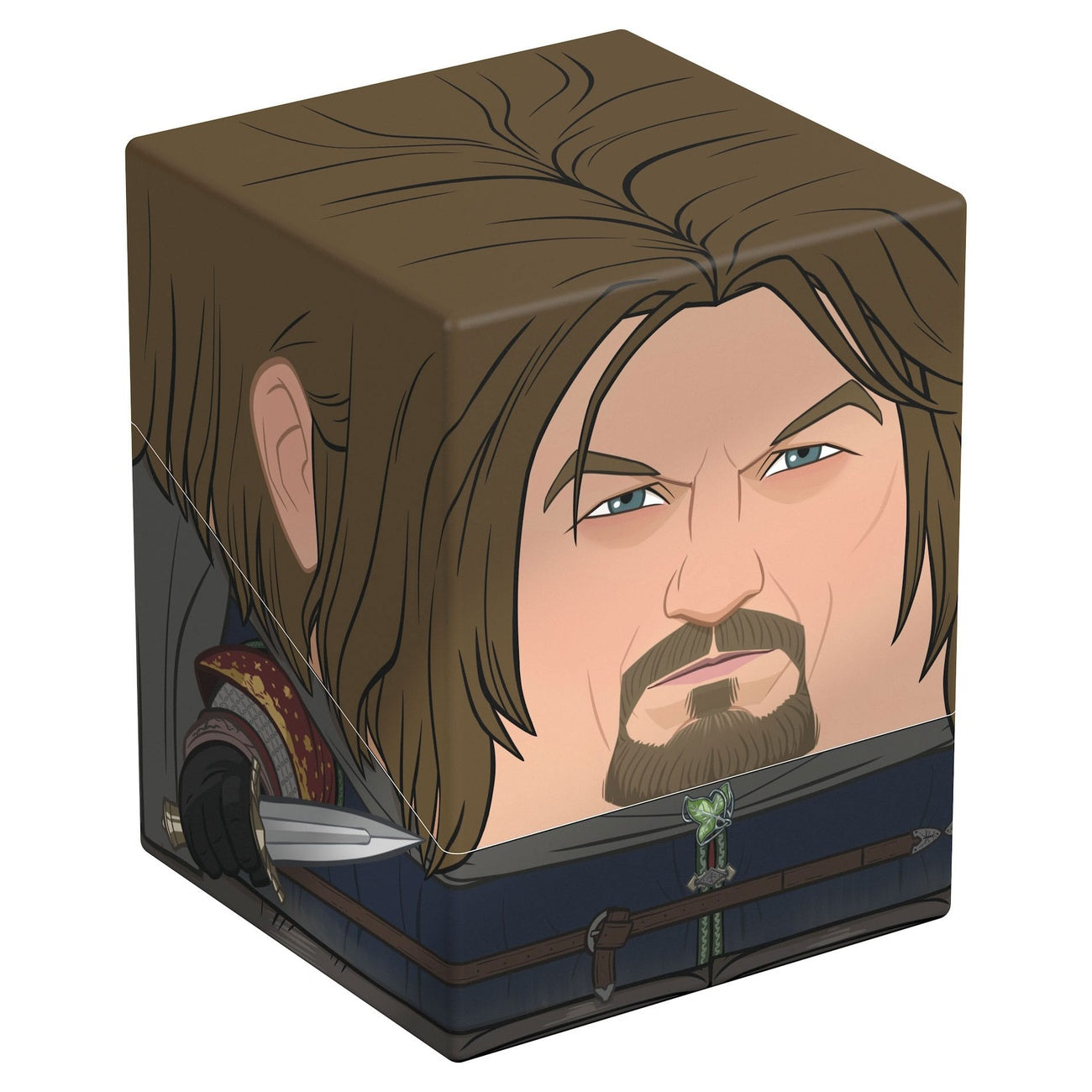 Zdjęcie produktu Pudełko na karty kolekcjonerskie Boromir Ultimate Guard – Władca Pierścieni
