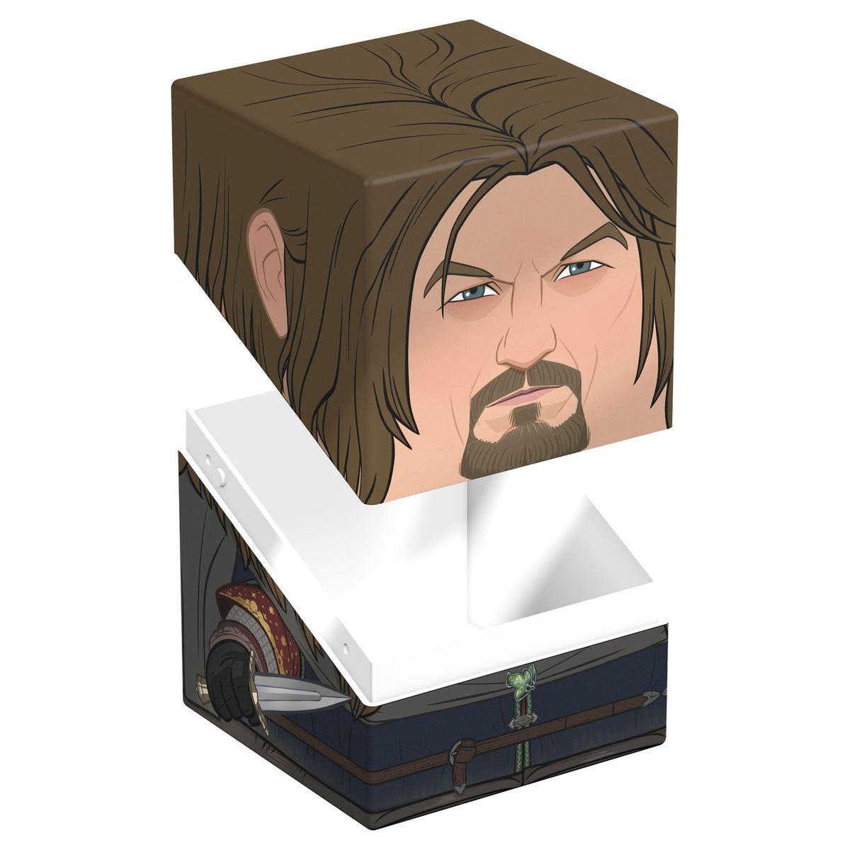 Zdjęcie produktu Pudełko na karty kolekcjonerskie Boromir Ultimate Guard – Władca Pierścieni