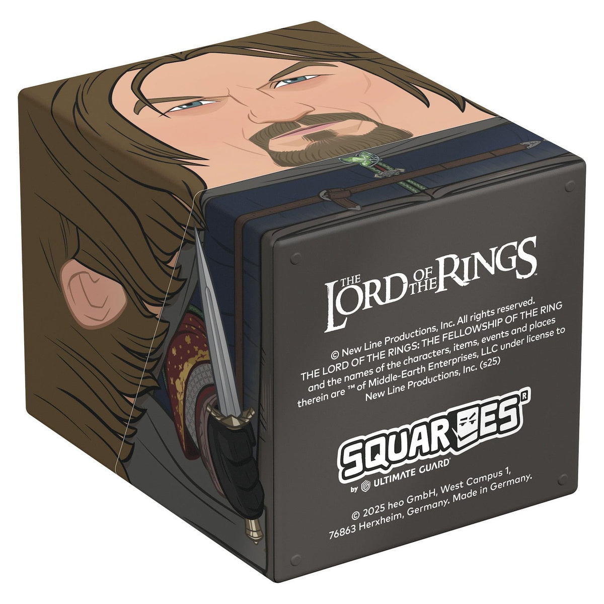 Zdjęcie produktu Pudełko na karty kolekcjonerskie Boromir Ultimate Guard – Władca Pierścieni