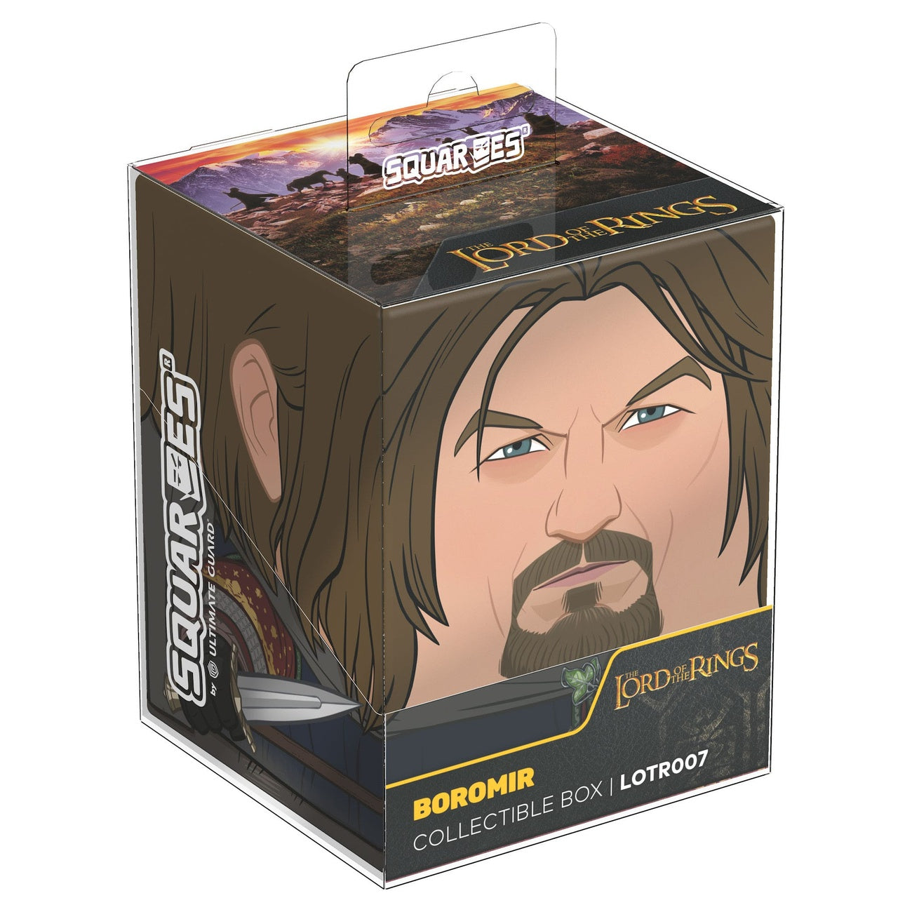Zdjęcie produktu Pudełko na karty kolekcjonerskie Boromir Ultimate Guard – Władca Pierścieni
