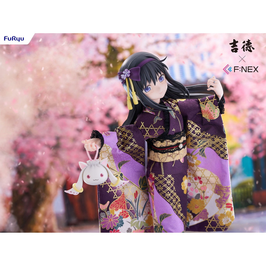 Product image Puella Magi Madoka Magica F:NEX PVC Statue 1/4 Rebellion Homura Akemi Japanese Doll 45 cm