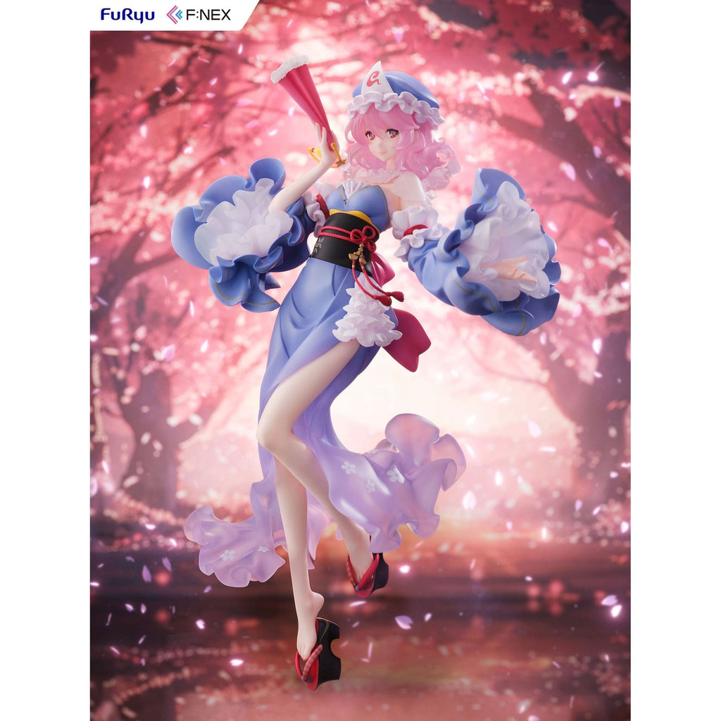 Zdjęcie produktu Touhou Project Figurka 1/6 Yuyuko Saigyouji ilustracja autorstwa Ideolo 30 cm