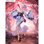 Zdjęcie produktu Touhou Project Figurka 1/6 Yuyuko Saigyouji ilustracja autorstwa Ideolo 30 cm