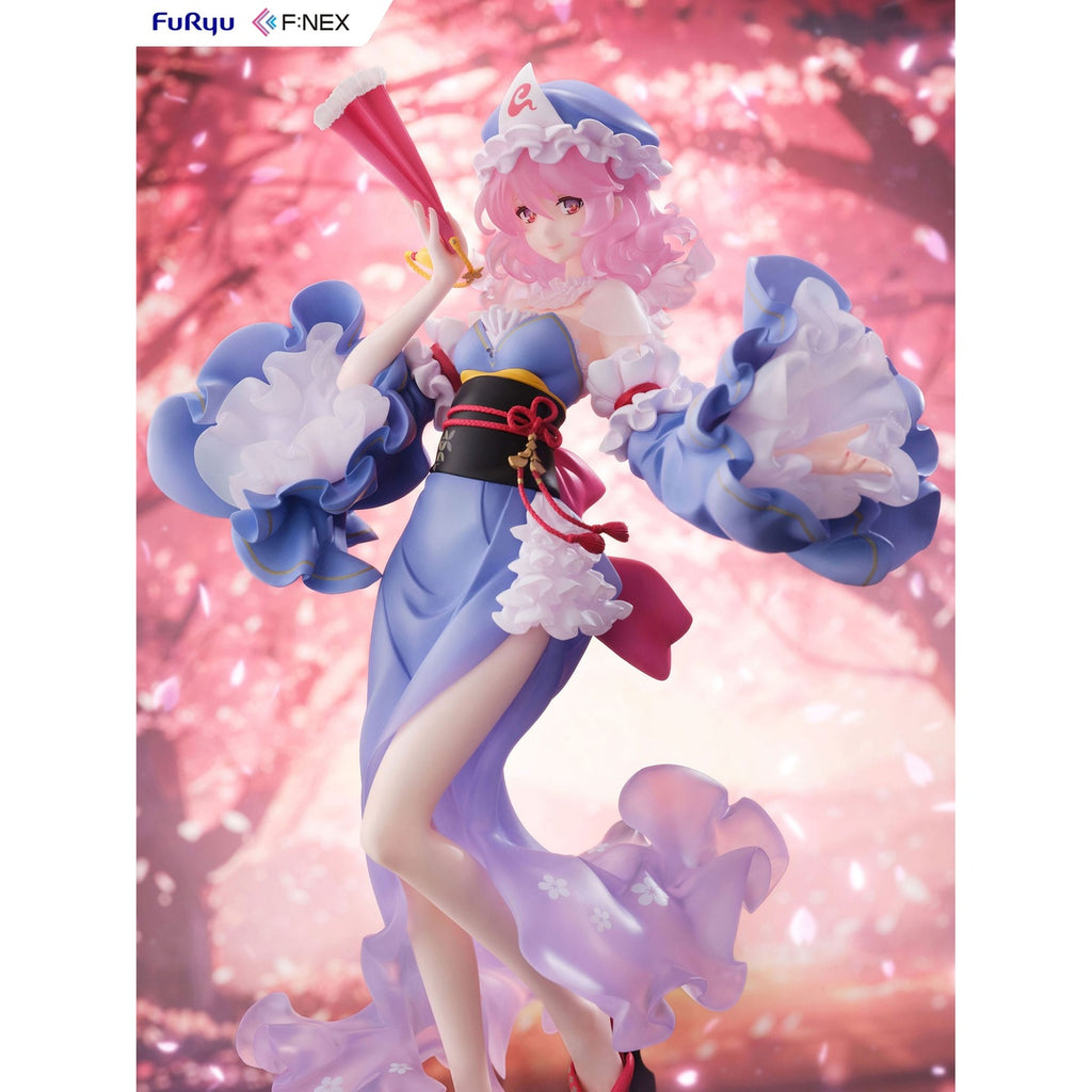 Zdjęcie produktu Touhou Project Figurka 1/6 Yuyuko Saigyouji ilustracja autorstwa Ideolo 30 cm
