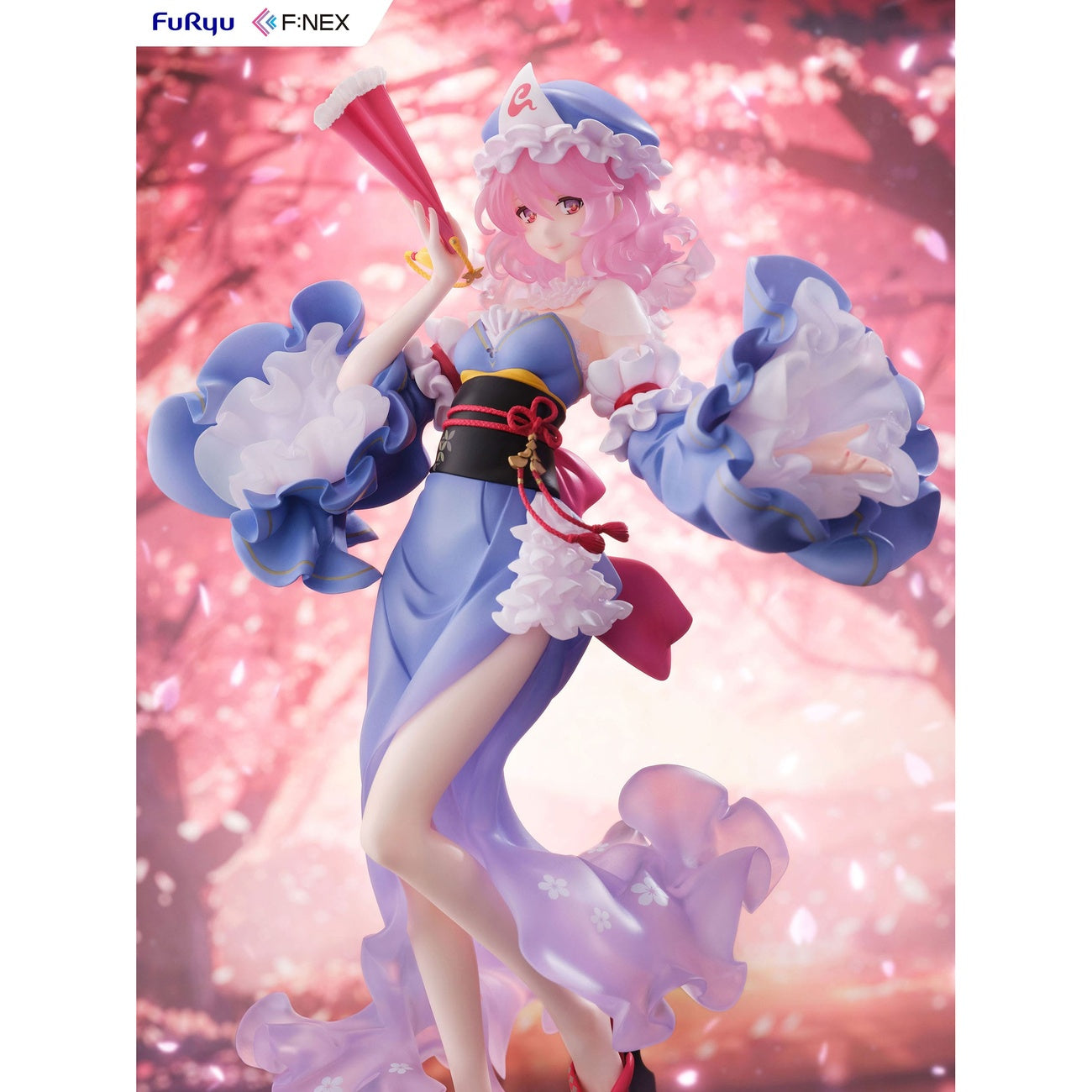 Zdjęcie produktu Touhou Project Figurka 1/6 Yuyuko Saigyouji ilustracja autorstwa Ideolo 30 cm
