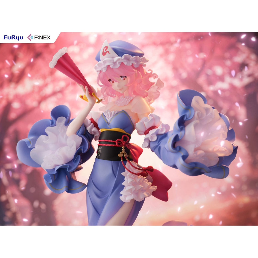 Zdjęcie produktu Touhou Project Figurka 1/6 Yuyuko Saigyouji ilustracja autorstwa Ideolo 30 cm