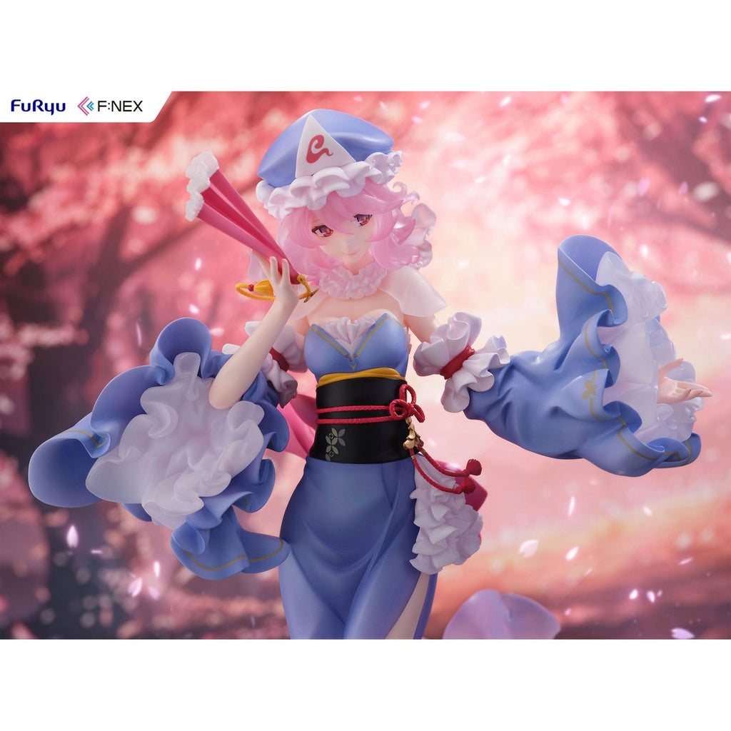 Zdjęcie produktu Touhou Project Figurka 1/6 Yuyuko Saigyouji ilustracja autorstwa Ideolo 30 cm