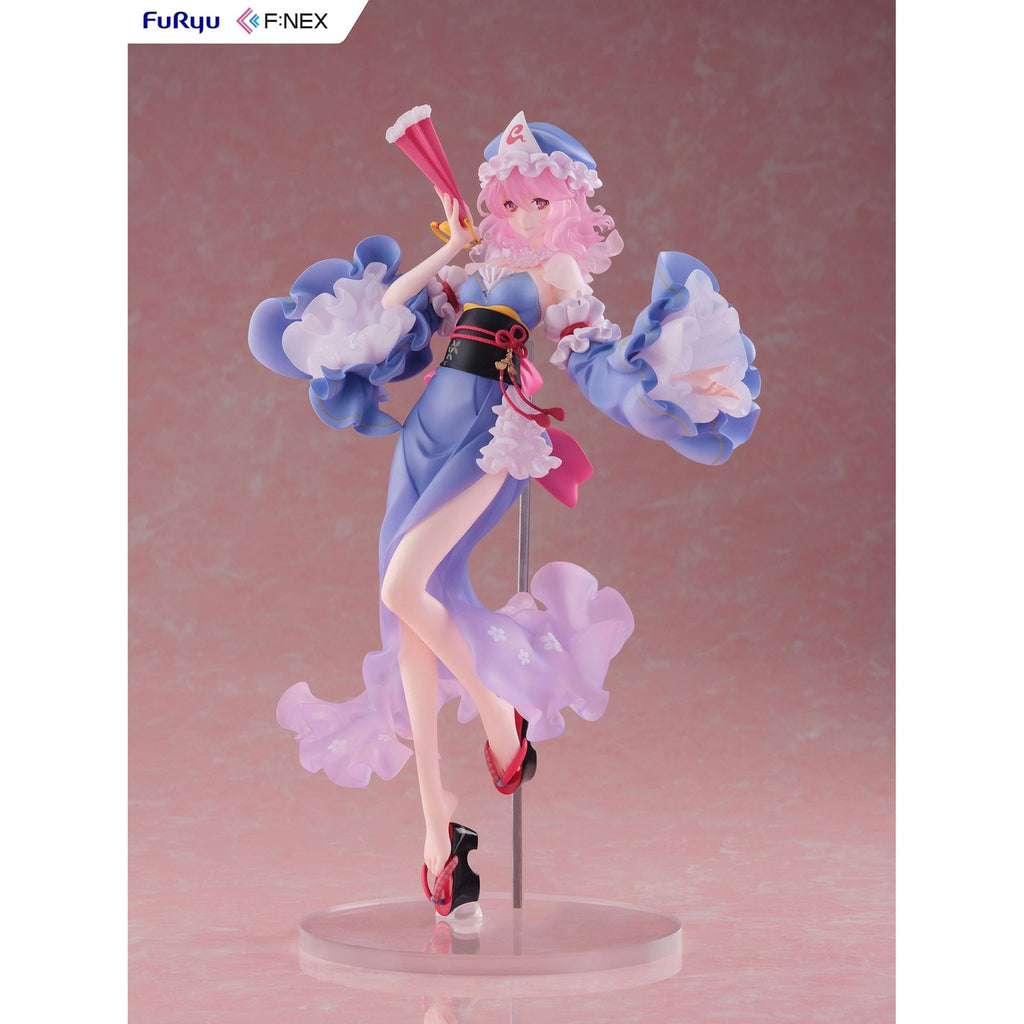 Zdjęcie produktu Touhou Project Figurka 1/6 Yuyuko Saigyouji ilustracja autorstwa Ideolo 30 cm