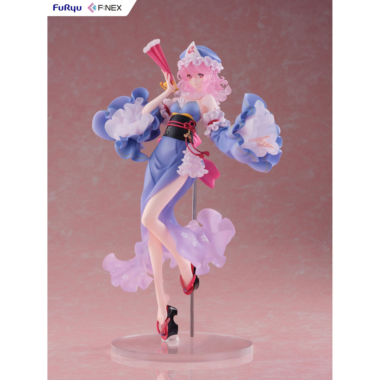 Zdjęcie produktu Touhou Project Figurka 1/6 Yuyuko Saigyouji ilustracja autorstwa Ideolo 30 cm
