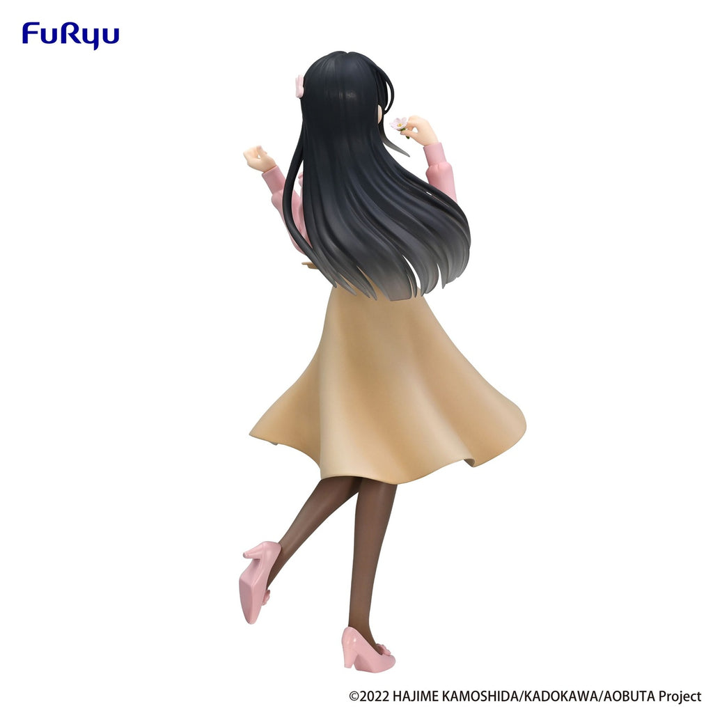 Zdjęcie produktu Rascal Does Not Dream of Bunny Girl Senpai Figura PVC Trio-Try-iT Mai Sakurajima Spring Outfit Ver. 21 cm