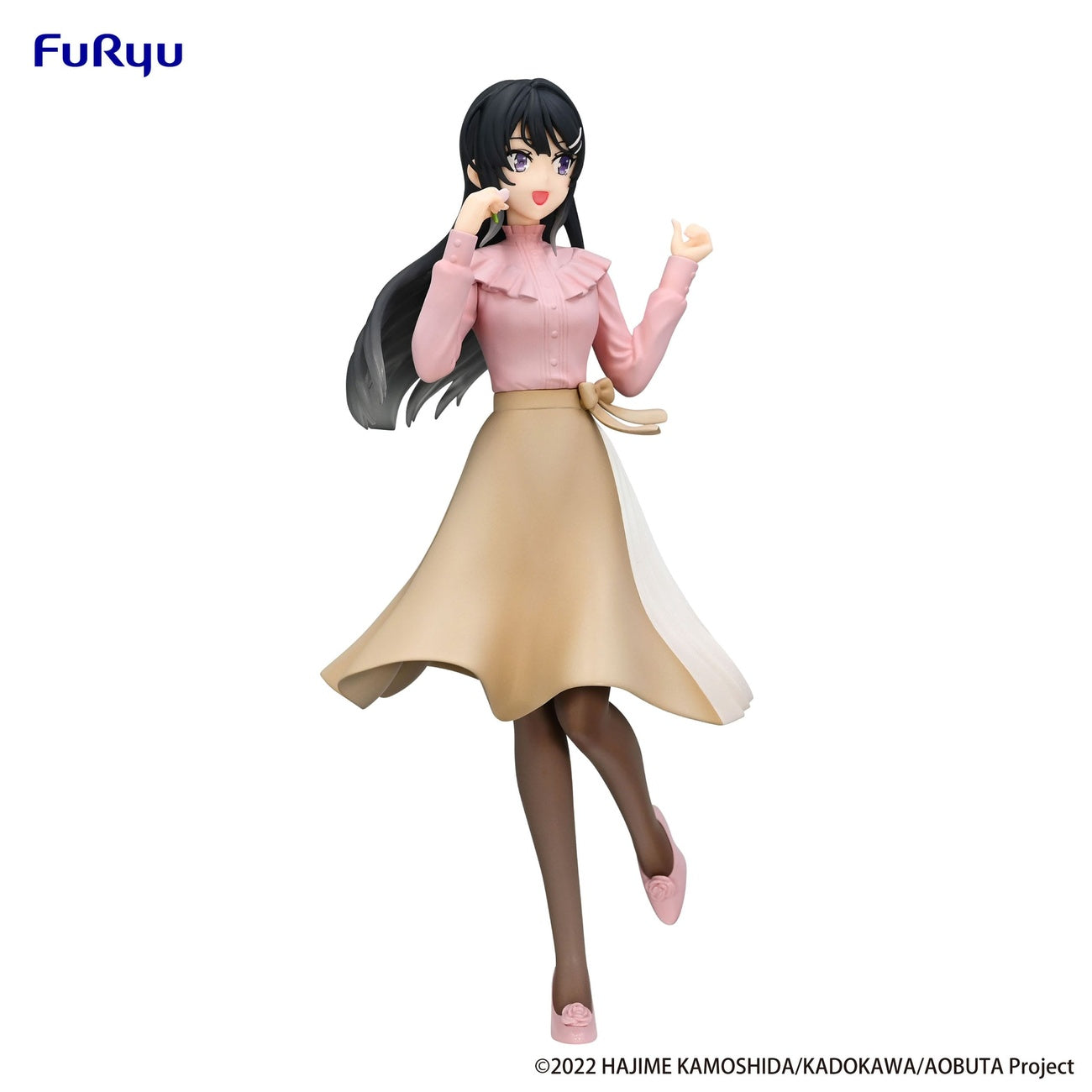 Zdjęcie produktu Rascal Does Not Dream of Bunny Girl Senpai Figura PVC Trio-Try-iT Mai Sakurajima Spring Outfit Ver. 21 cm