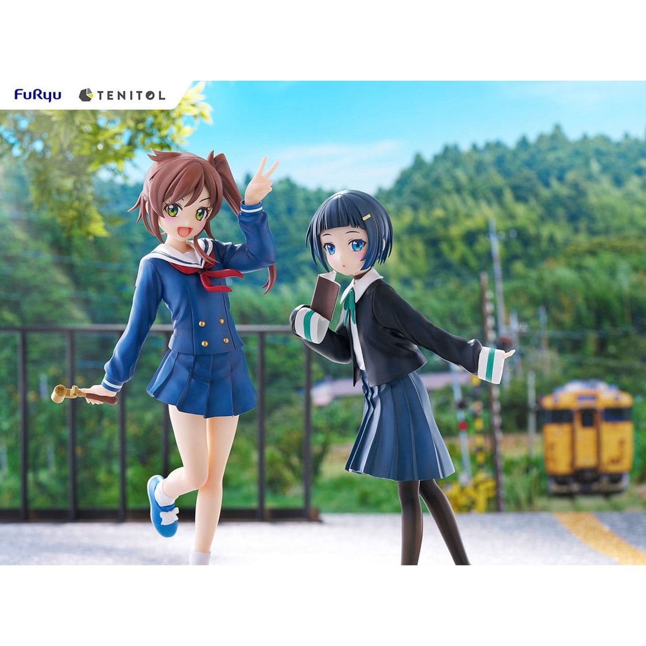 Zdjęcie produktu Train to the End of the World Figurka PVC Tenitol Shizuru Chikura 21 cm