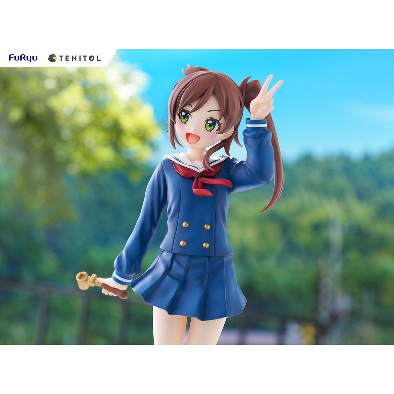 Zdjęcie produktu Train to the End of the World Figurka PVC Tenitol Shizuru Chikura 21 cm
