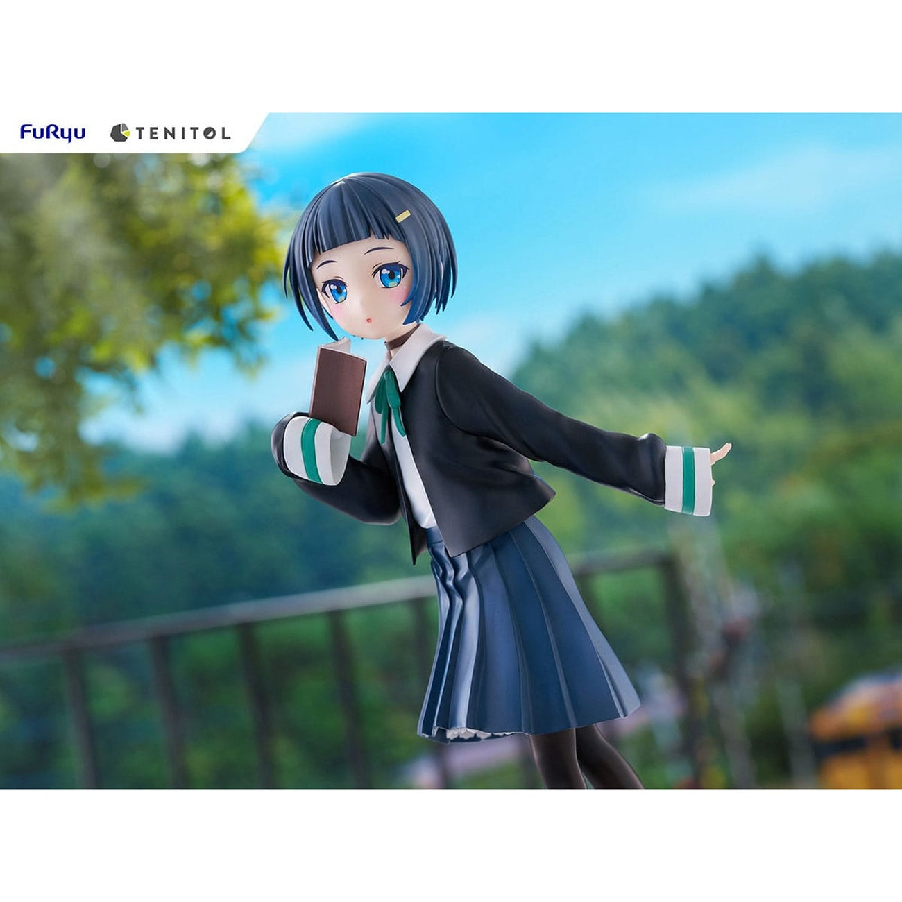 Zdjęcie produktu Train to the End of the World Figura PVC Tenitol Akira Shinonome 20 cm