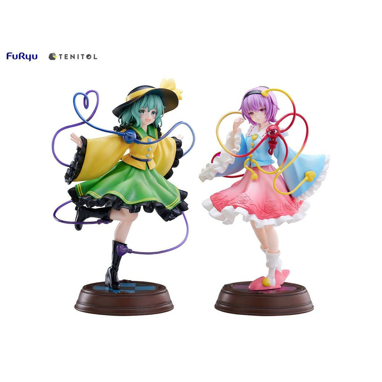 Zdjęcie produktu Touhou Project figurka PVC Tenitol Koishi Komeiji & Satori Komeiji 22 cm