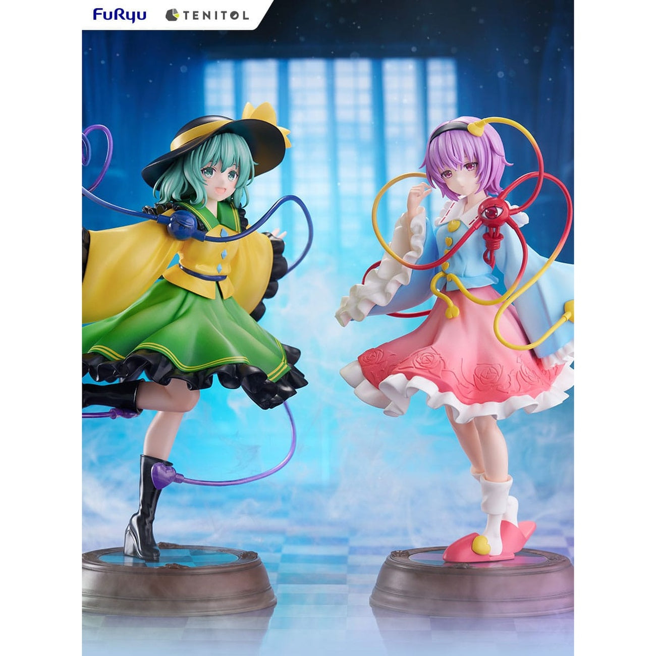 Zdjęcie produktu Touhou Project figurka PVC Tenitol Koishi Komeiji & Satori Komeiji 22 cm