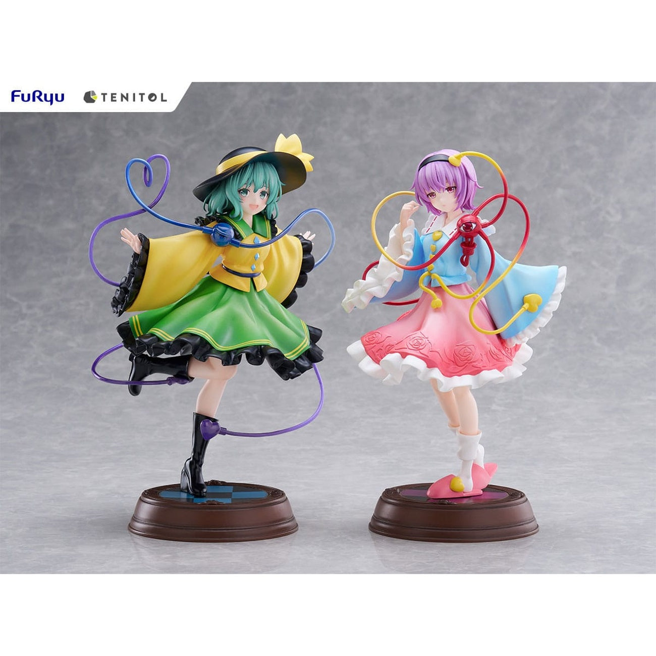Zdjęcie produktu Touhou Project figurka PVC Tenitol Koishi Komeiji & Satori Komeiji 22 cm