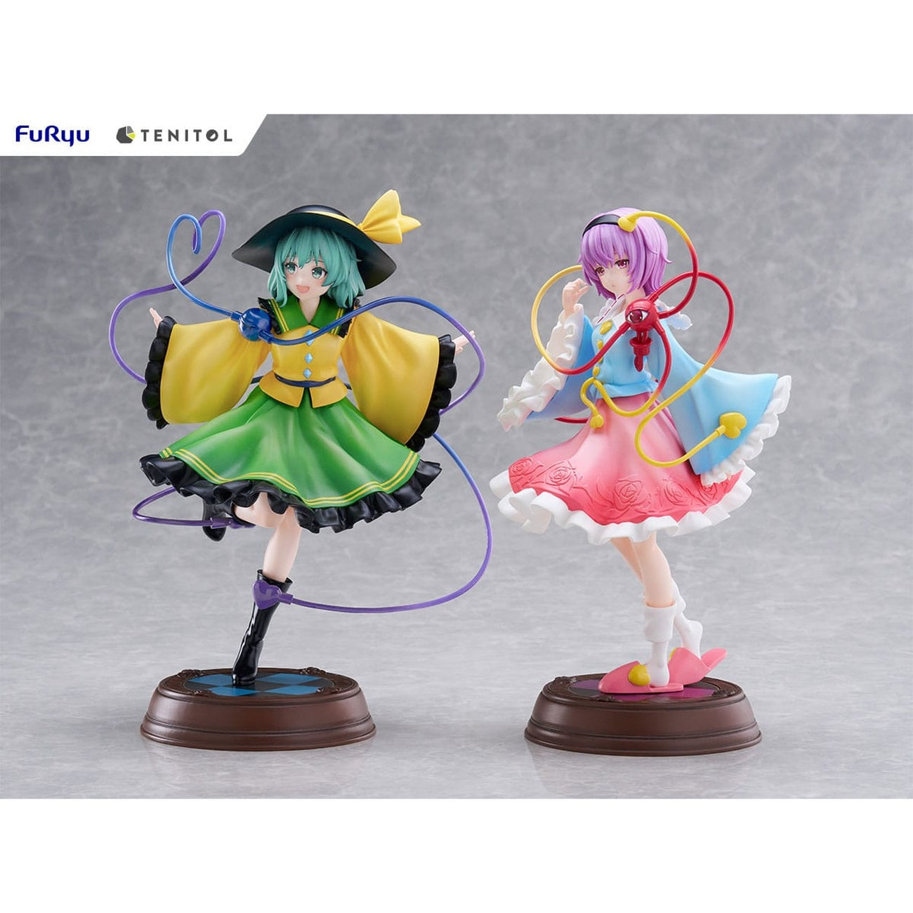 Zdjęcie produktu Touhou Project figurka PVC Tenitol Koishi Komeiji & Satori Komeiji 22 cm