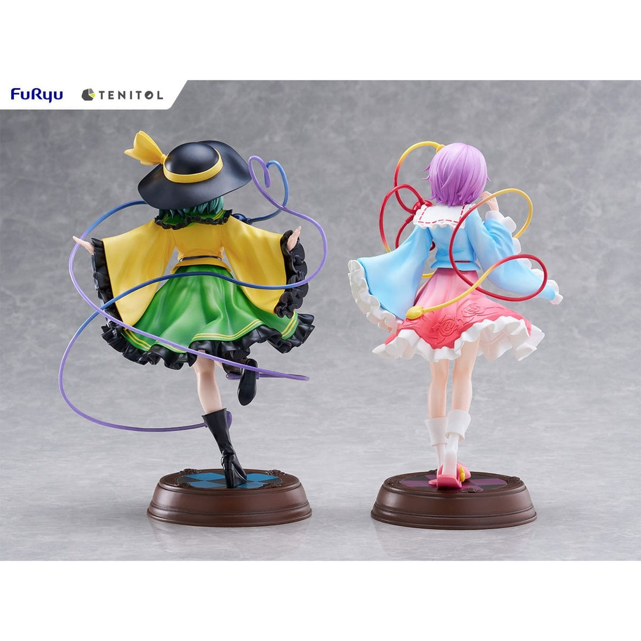 Zdjęcie produktu Touhou Project figurka PVC Tenitol Koishi Komeiji & Satori Komeiji 22 cm