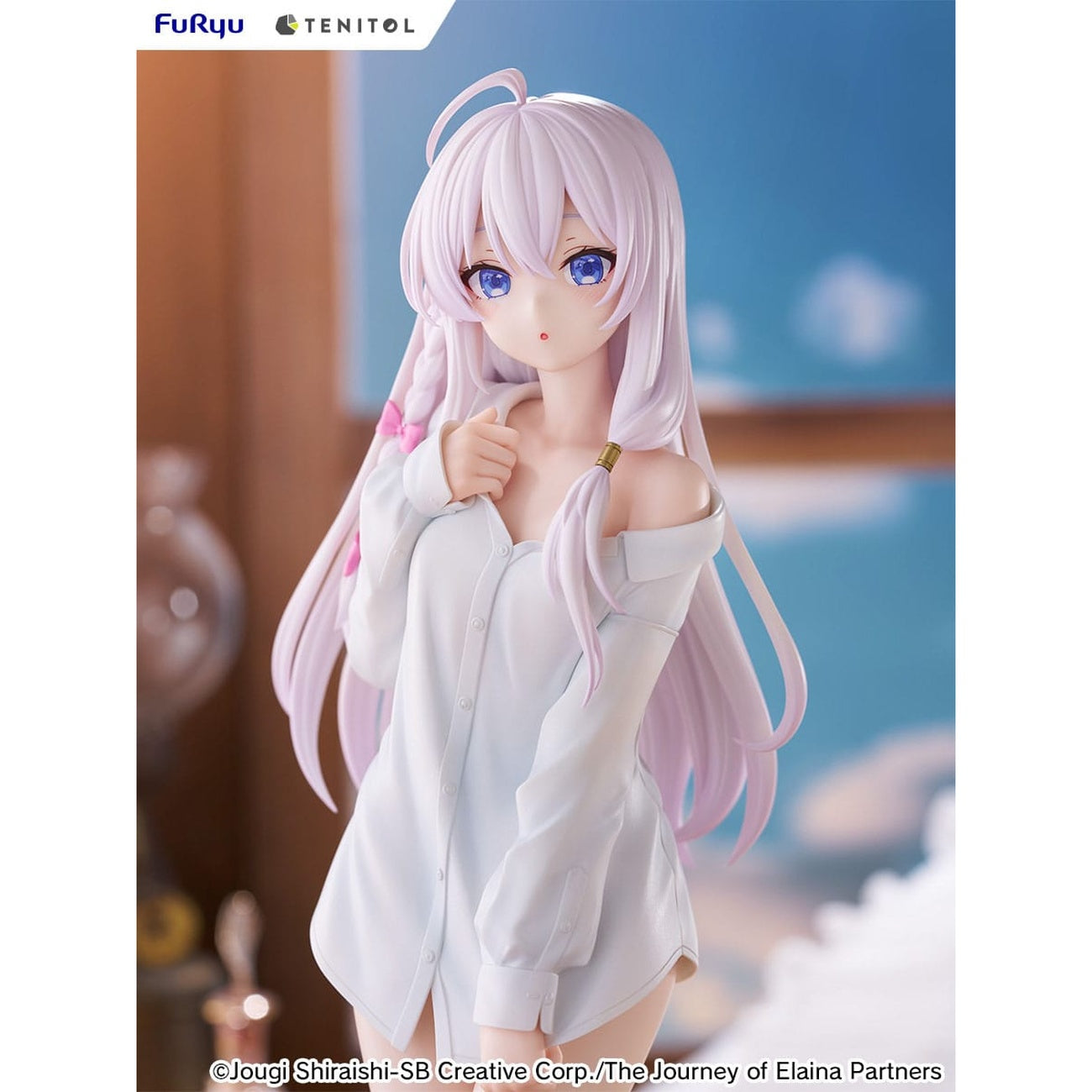 Zdjęcie produktu Wandering Witch: The Journey of Elaina Figurka PVC Tenitol Tall Elaina Shirt Ver. 30 cm