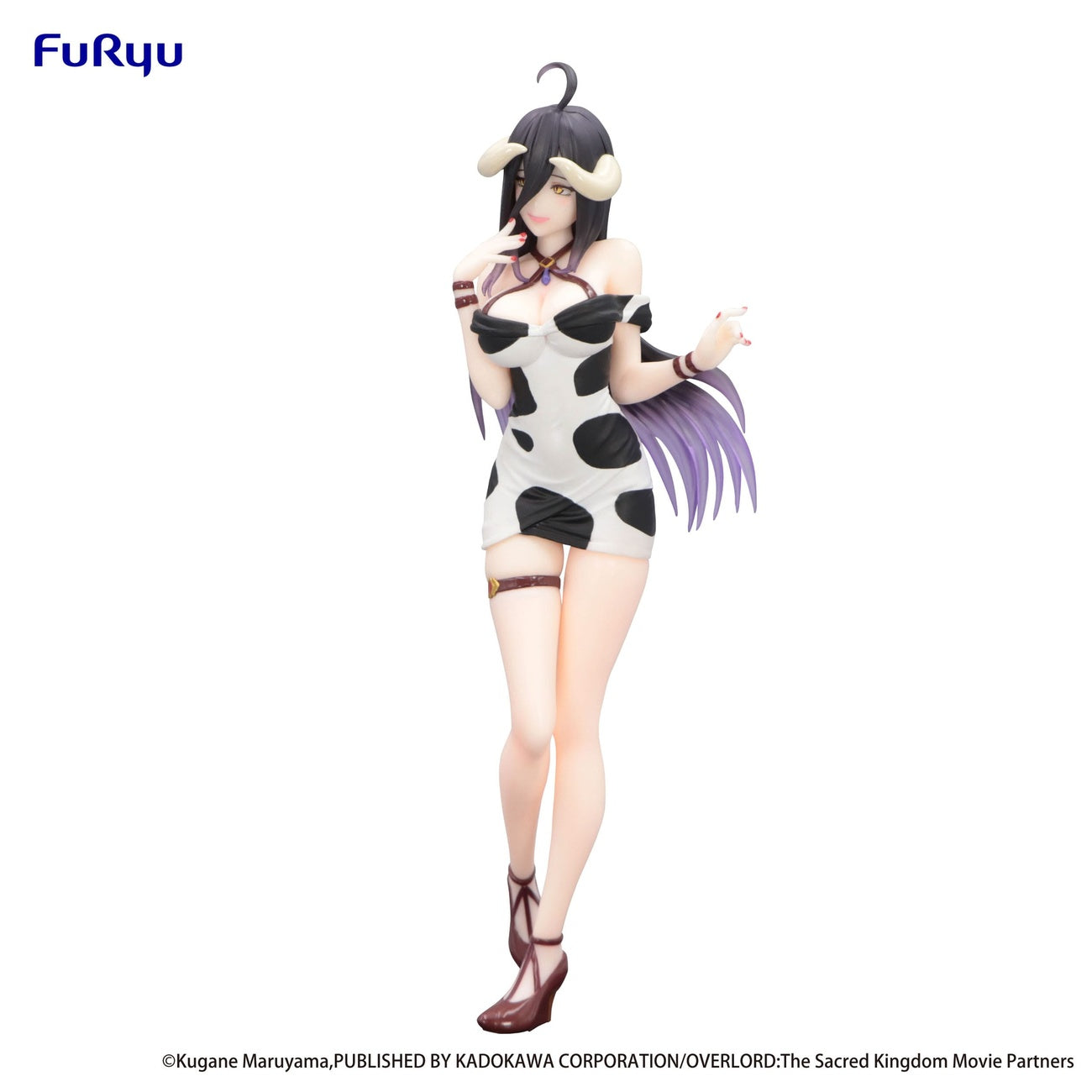 Zdjęcie produktu Overlord Trio-Try-iT Figurka PVC Albedo Mini Sukienka w Krowi Wzór Ver. 21 cm