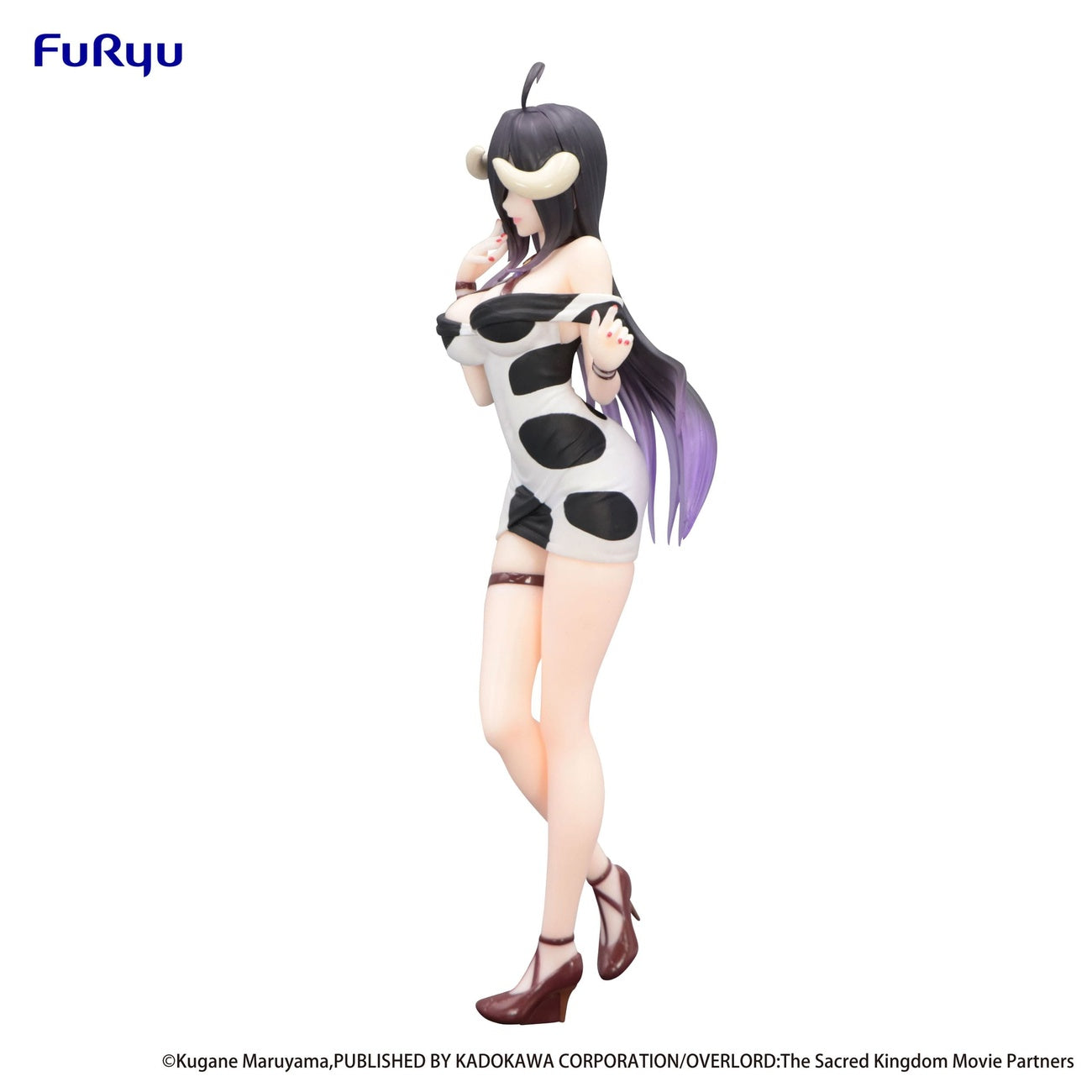 Zdjęcie produktu Overlord Trio-Try-iT Figurka PVC Albedo Mini Sukienka w Krowi Wzór Ver. 21 cm