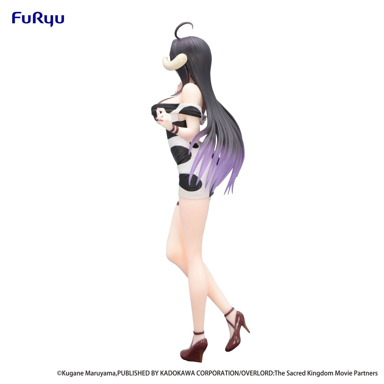 Zdjęcie produktu Overlord Trio-Try-iT Figurka PVC Albedo Mini Sukienka w Krowi Wzór Ver. 21 cm