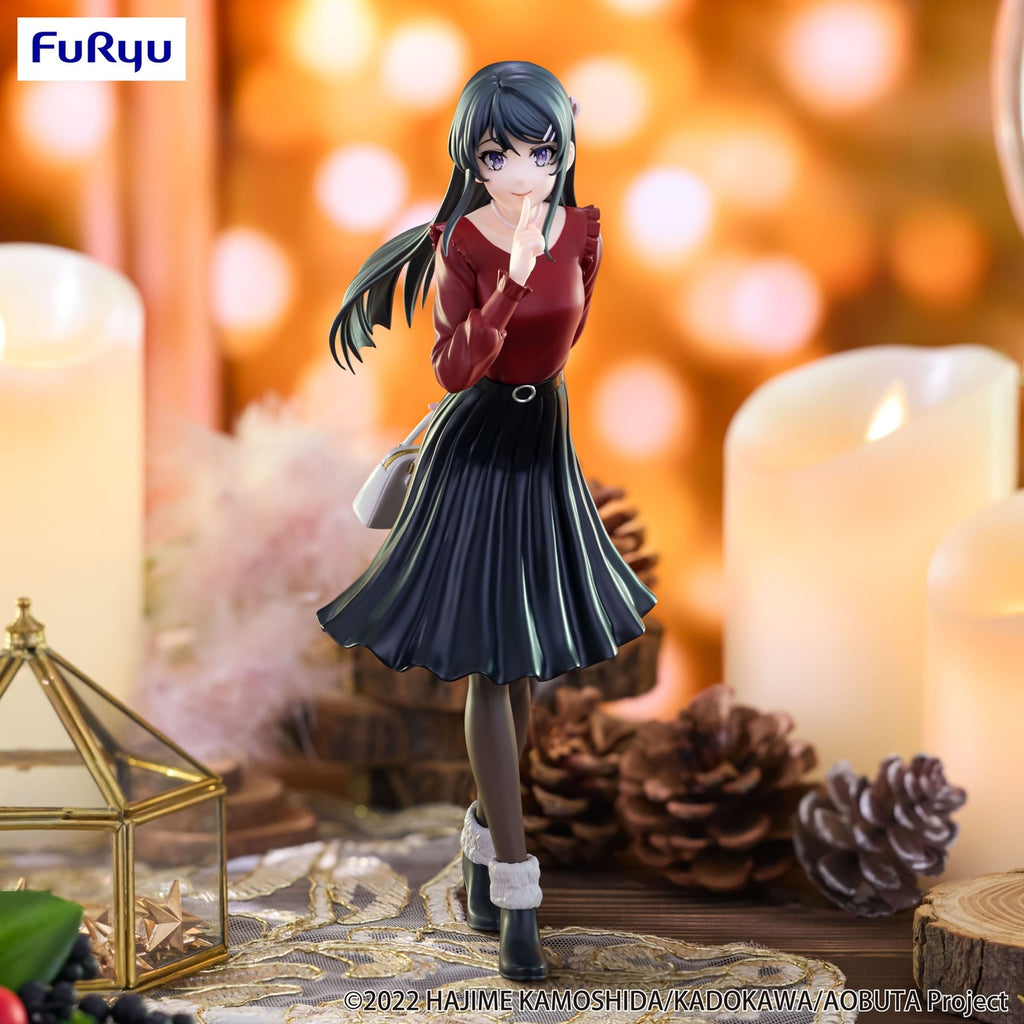 Zdjęcie produktu Rascal Does Not Dream of Bunny Girl Senpai Figurka PVC Trio-Try-iT Mai Sakurajima Winter Outfit Ver. 21 cm