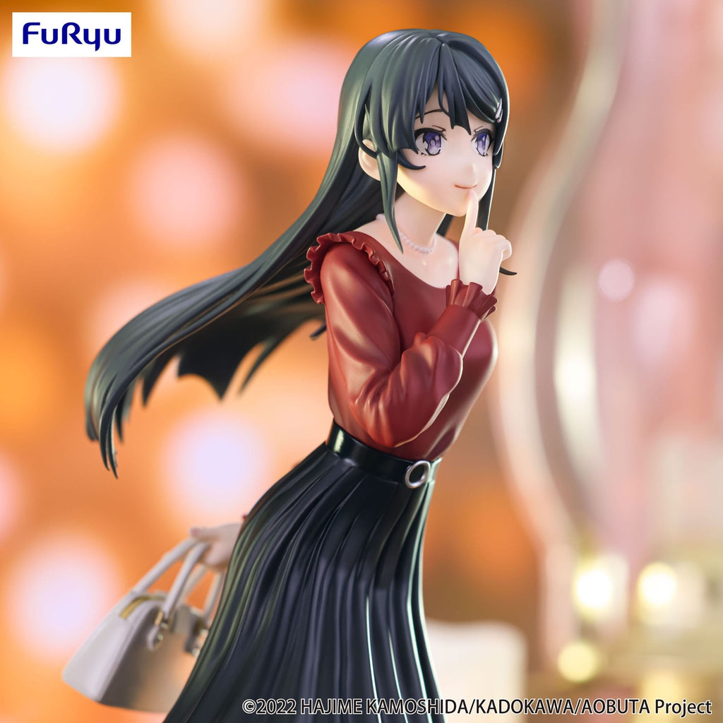 Zdjęcie produktu Rascal Does Not Dream of Bunny Girl Senpai Figurka PVC Trio-Try-iT Mai Sakurajima Winter Outfit Ver. 21 cm