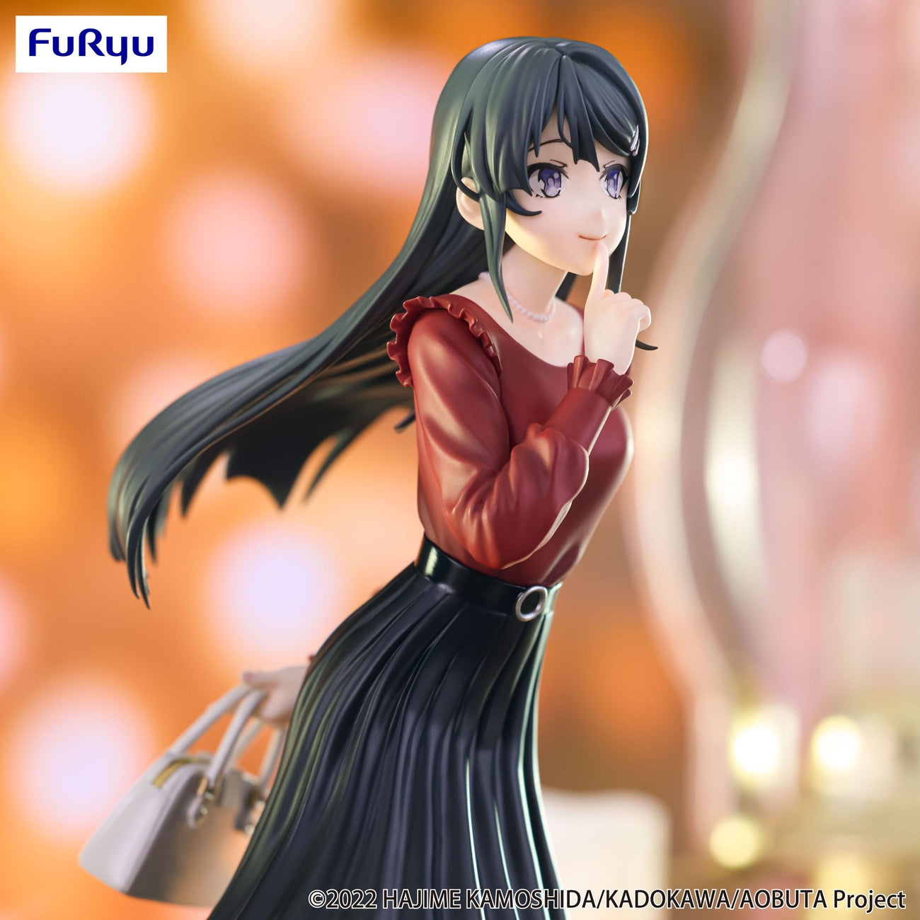Zdjęcie produktu Rascal Does Not Dream of Bunny Girl Senpai Figurka PVC Trio-Try-iT Mai Sakurajima Winter Outfit Ver. 21 cm