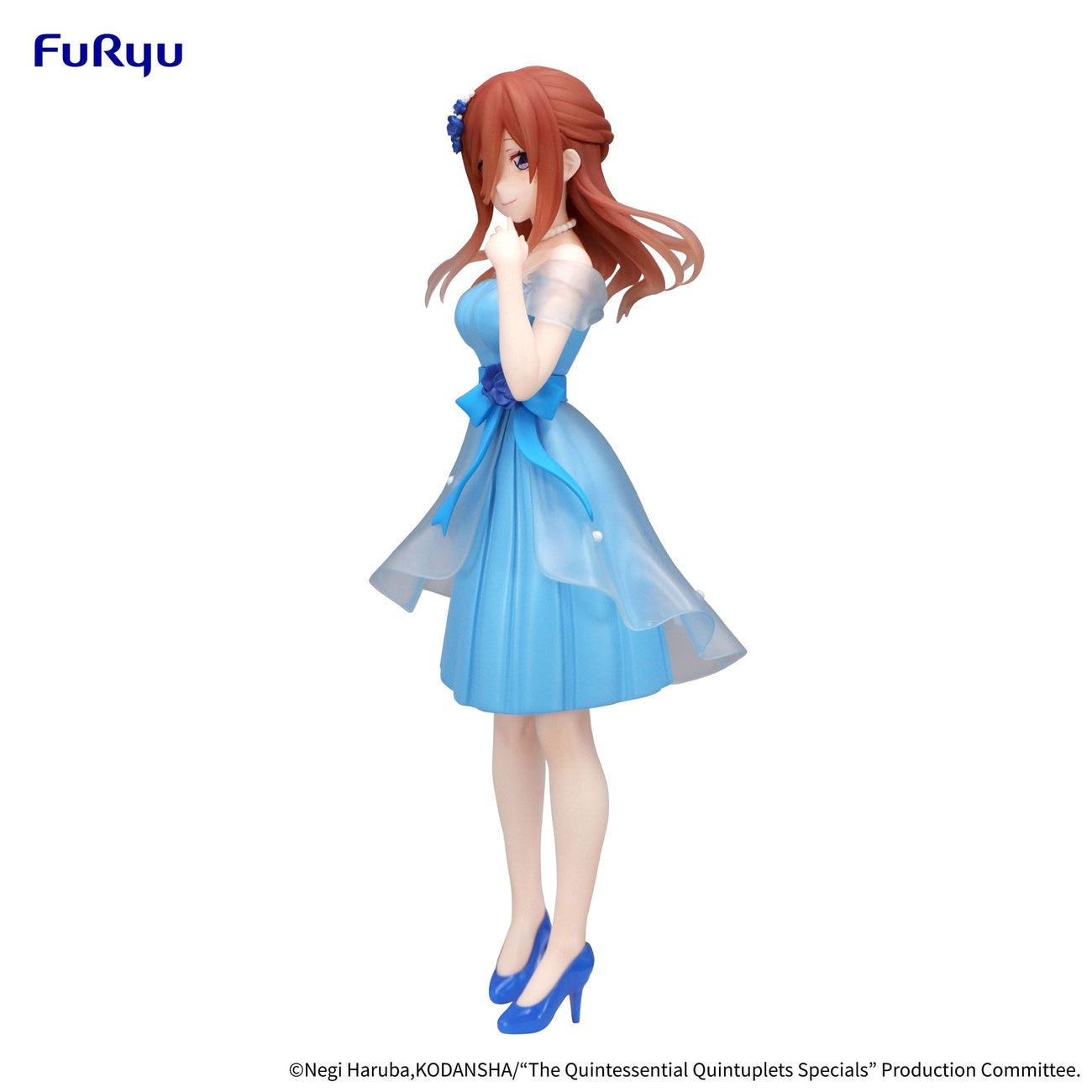 Zdjęcie produktu The Quintessential Quintuplets Figurka PVC Trio-Try-iT Nakano Miku Pastel Dress Ver. 21 cm