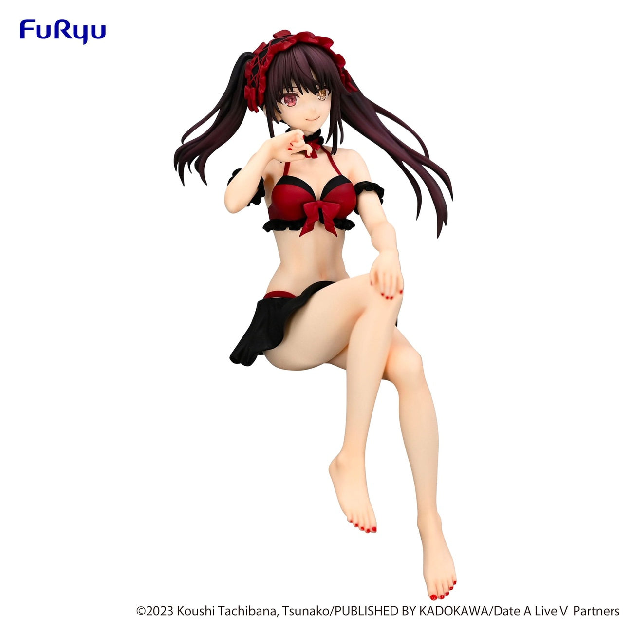 Product image Date A Live Noodle Stopper PVC Statue Kurumi Tokisaki Swimsuit Ver. 15 cm