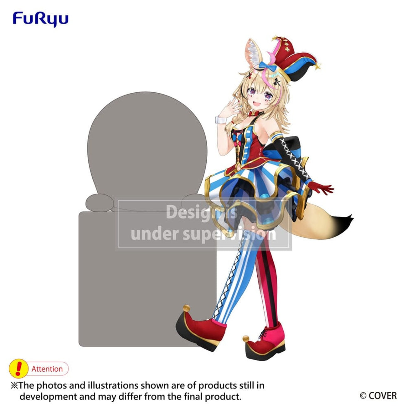 Zdjęcie produktu Hololive Production figurka PVC Hikkake Omaru Polka 10 cm
