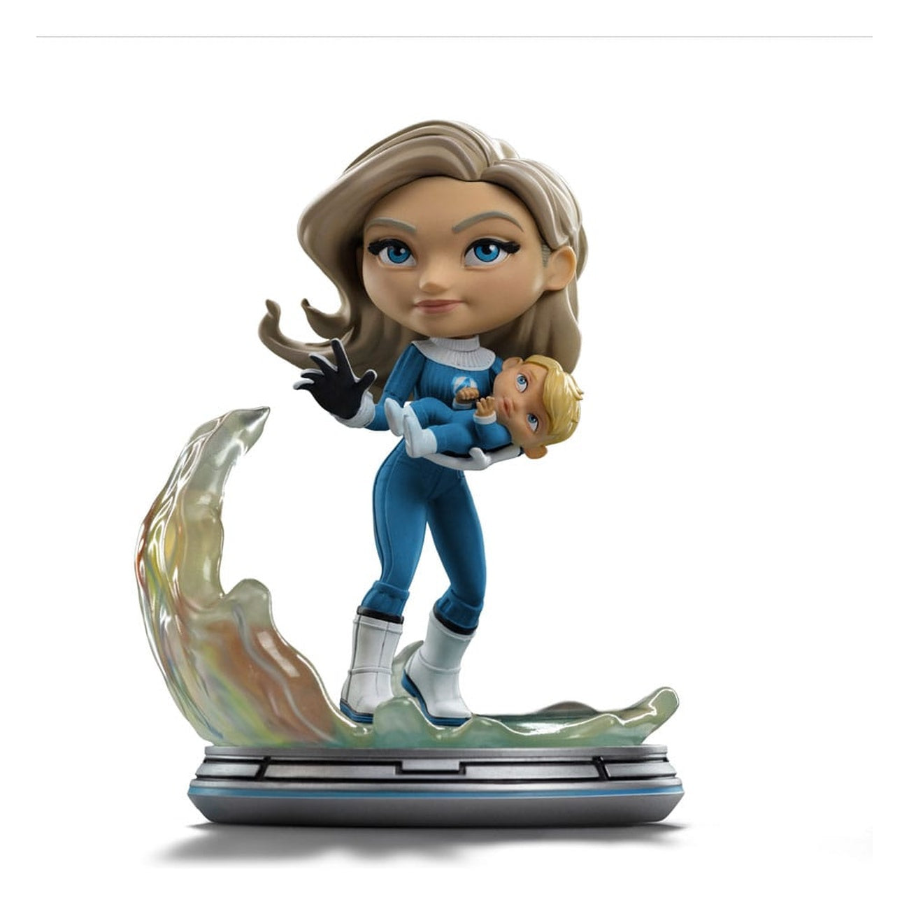 Zdjęcie produktu Fantastic Four Mini Co. figurka PVC Invisible Woman i Franklin 15 cm
